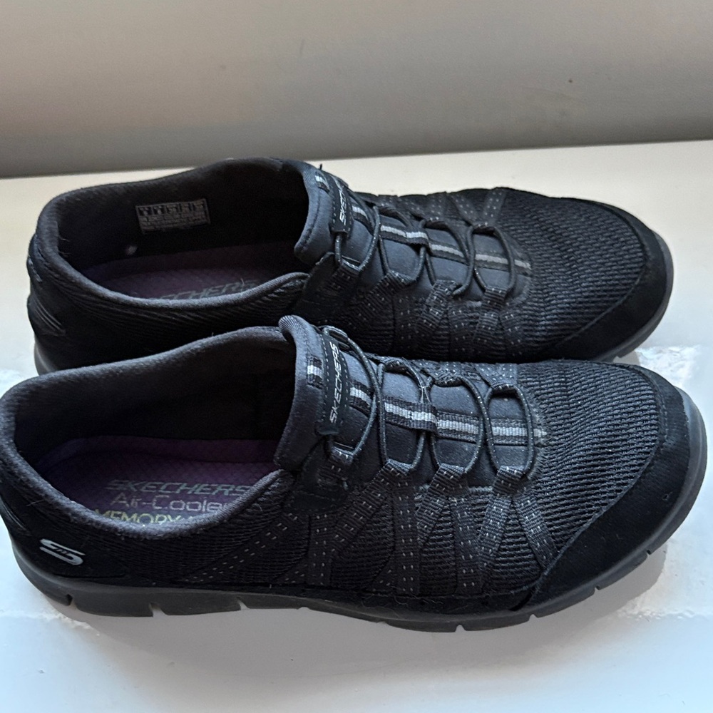 Skechers Women's Black Athletic Sneakers